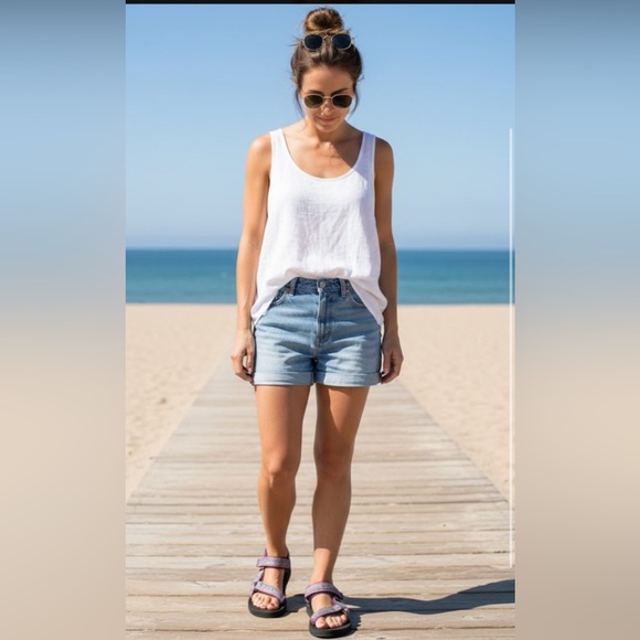 Teva Shoes - Women’s Teva Multicolor Sandals with Black Sole.